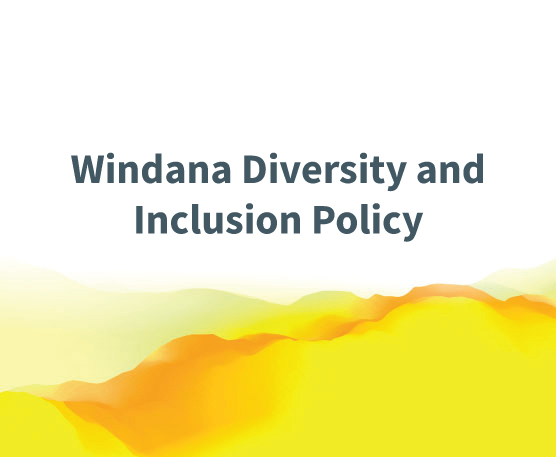 A tile. Windana Diversity and Inclusion Policy.