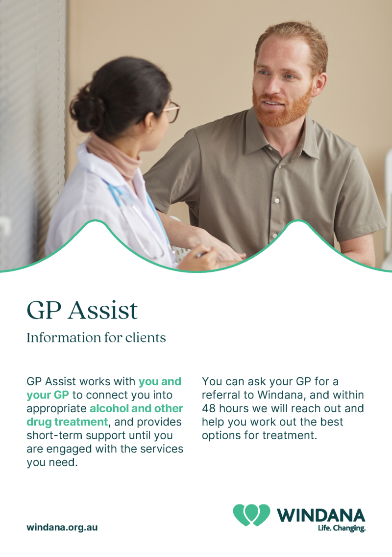 Thumbnail of GP Assist Info for Clients flyer